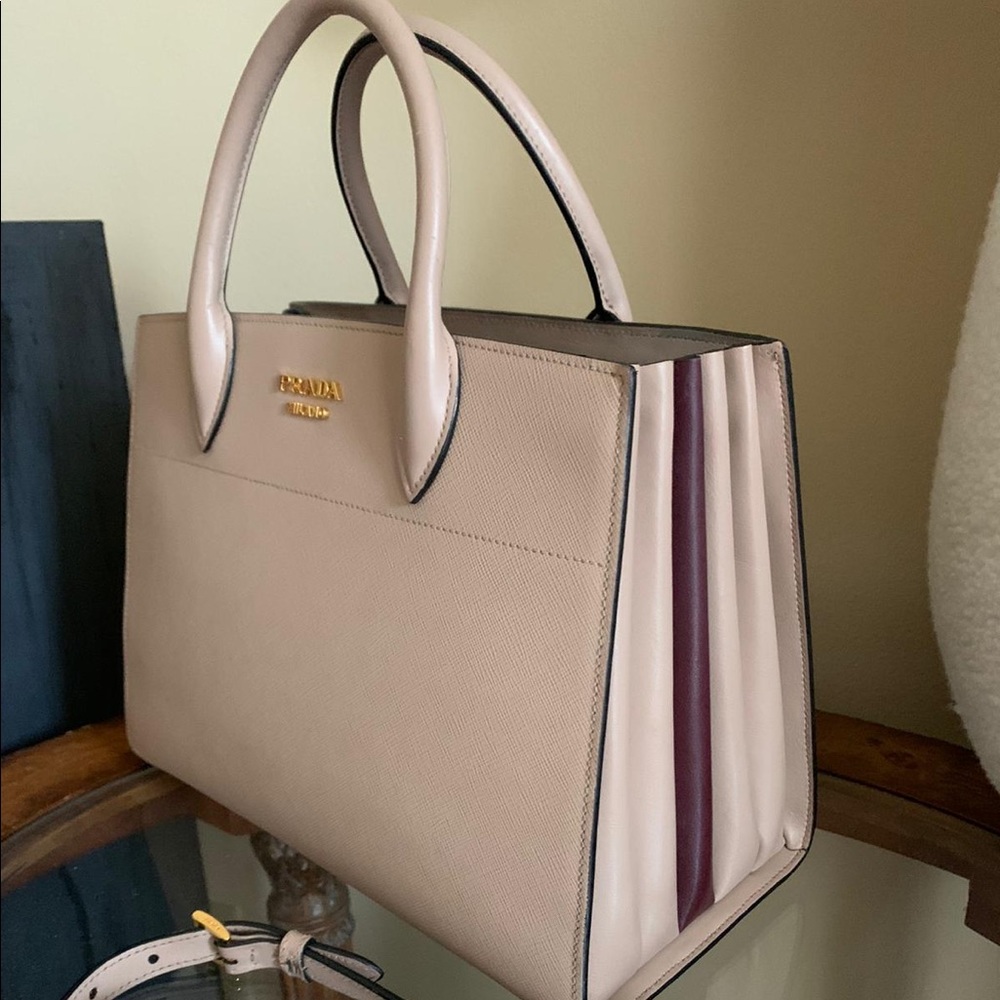 PRADA Bibliotheque Tote - Picture 15 of 16